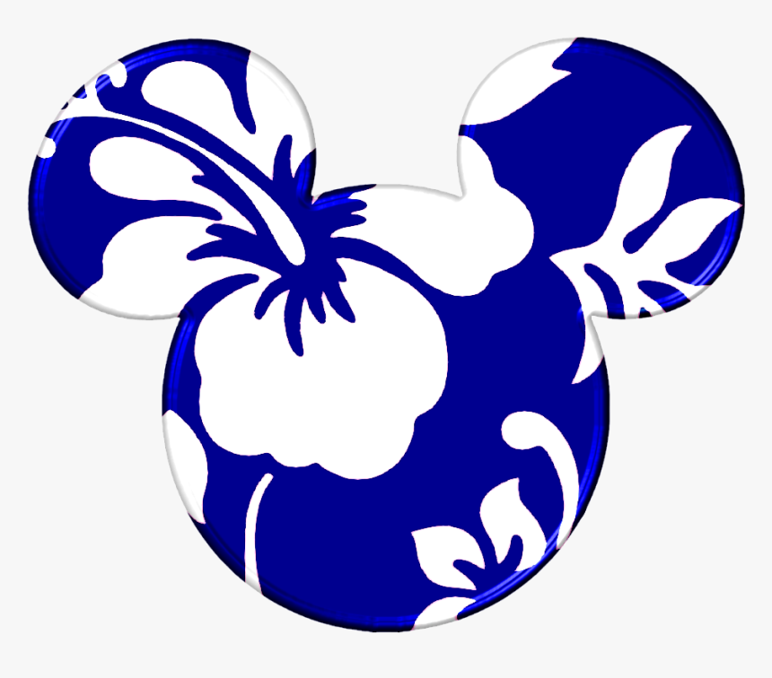 Mickey Heads Hawaiian Style - Mickey Mouse Ears Hawaiian, HD Png Download, Free Download
