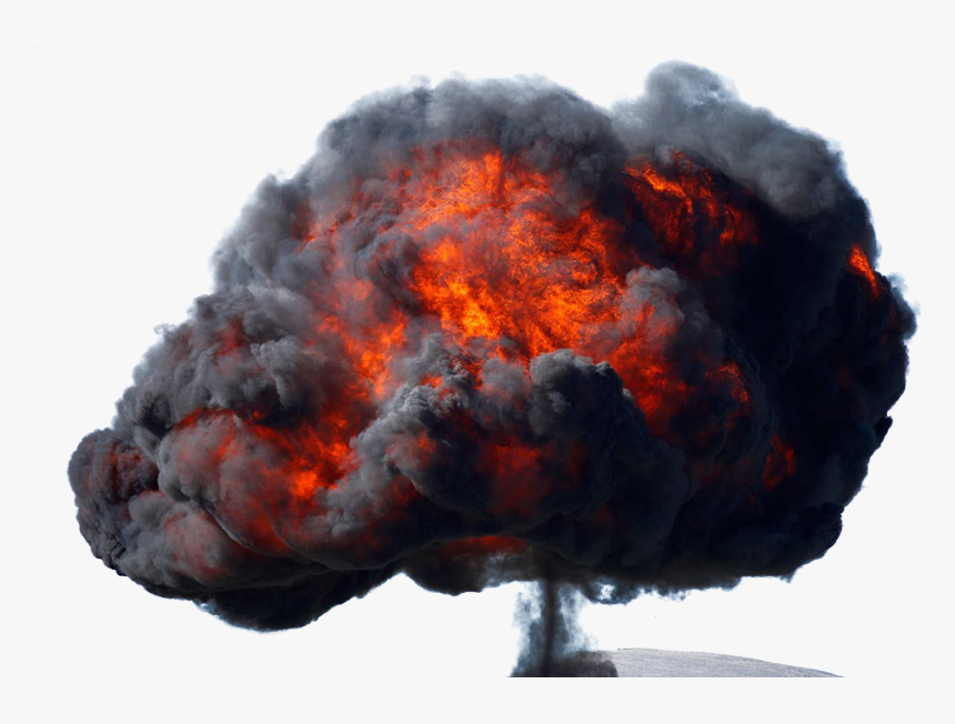 Phenomenon,mineral,types Of Volcanic Eruptions,fire,smoke - Mushroom Cloud No Background, HD Png Download, Free Download