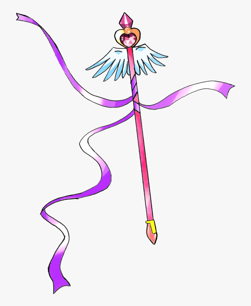 Magical Wand 1 By Puyo0702 - Magical Girl Wand Png, Transparent Png, Free Download