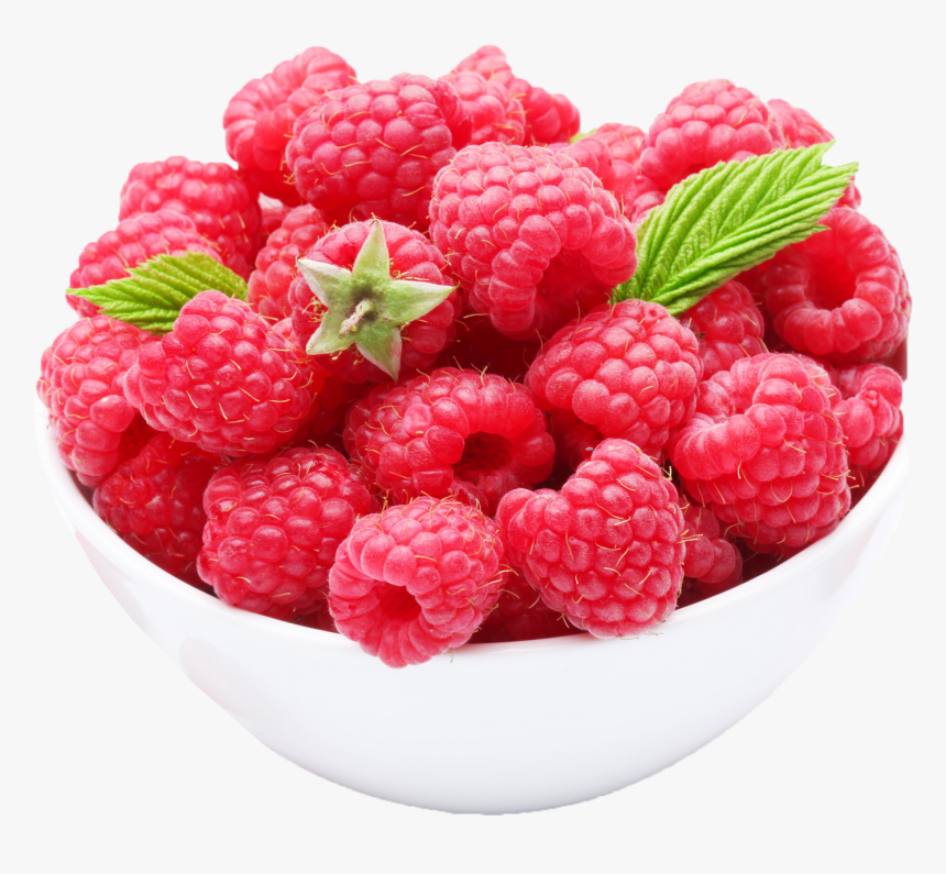 Raspberries In A Bowl Png Image - รา ส เบอร์ รี่, Transparent Png, Free Download