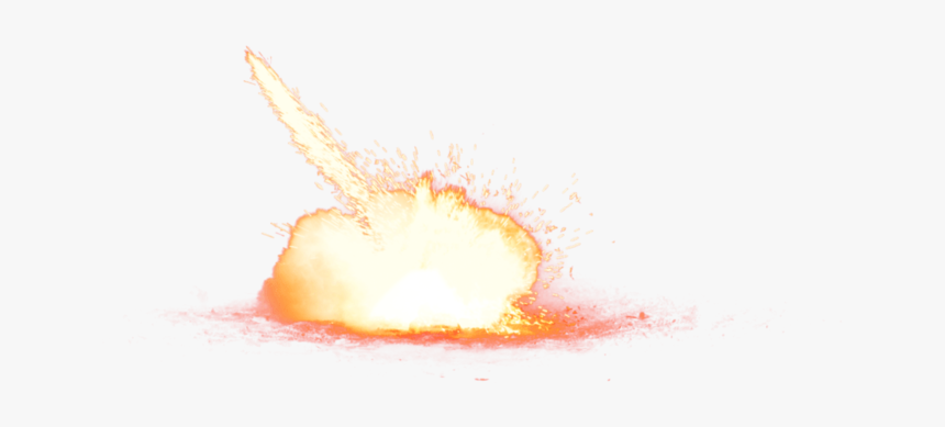 Big Explosion With Fire And Smoke - Small Explosion No Background, HD Png Download, Free Download