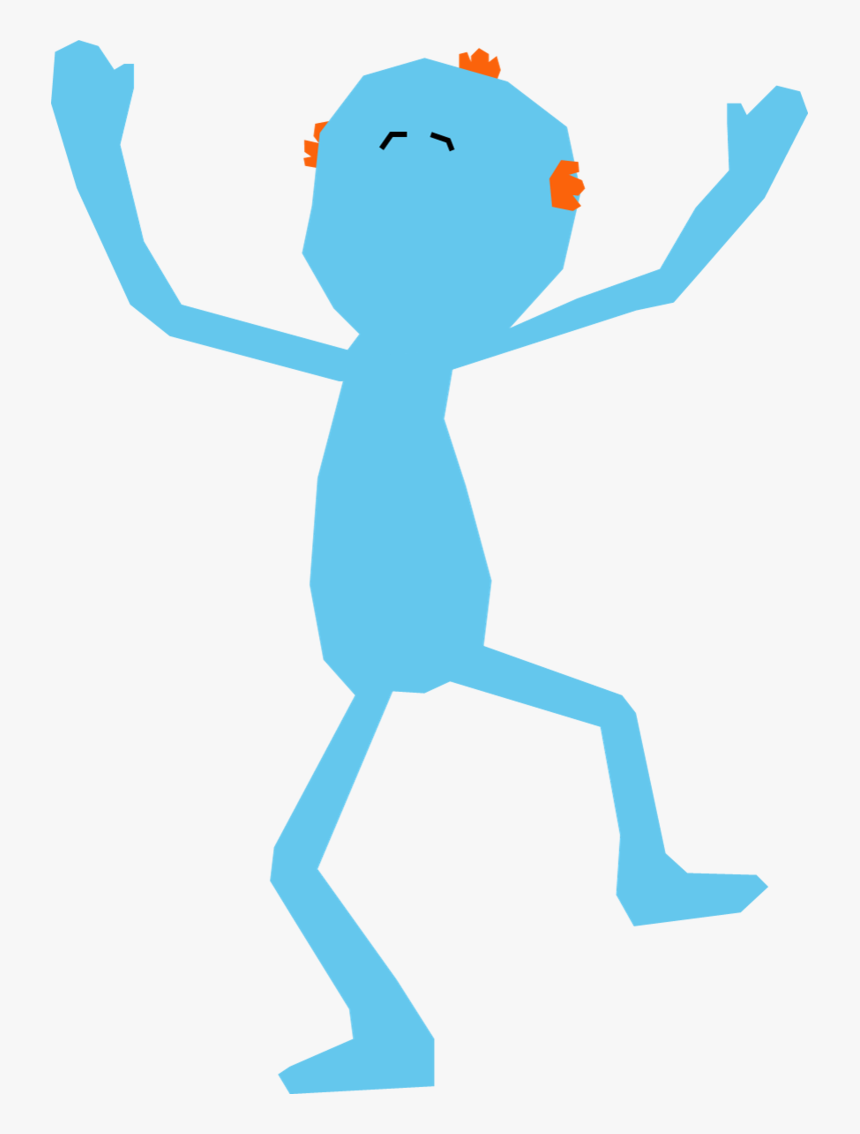 Rick And Morty - Rick And Morty Mr Meeseeks Png, Transparent Png, Free Download