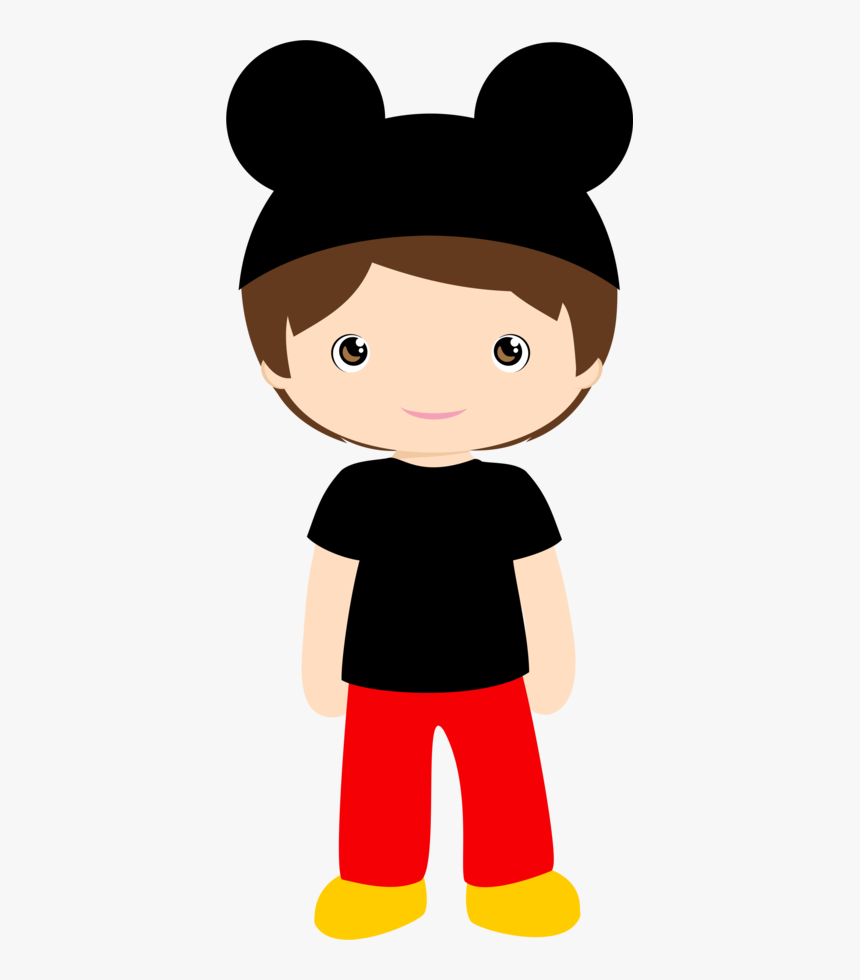 Perfect Mickey Mouse Clipart Inspirational Minus Say - Disney Boy Clip Art, HD Png Download, Free Download