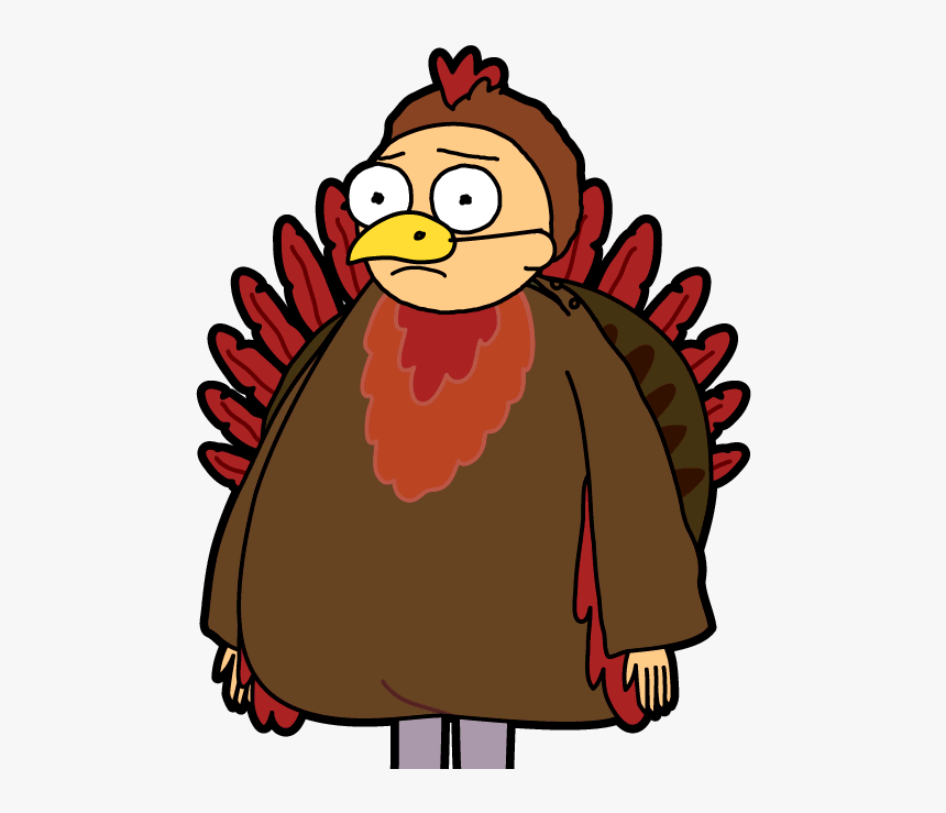 272 - Turkey Morty - Pocketmortys - Net Graphic Library - Laurel Leaf With Ribbon, HD Png Download, Free Download