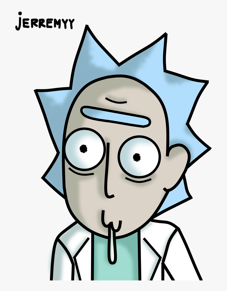 Rick"s Drool By Jerremyy - Ricks Faces Rick And Morty, HD Png Download, Free Download