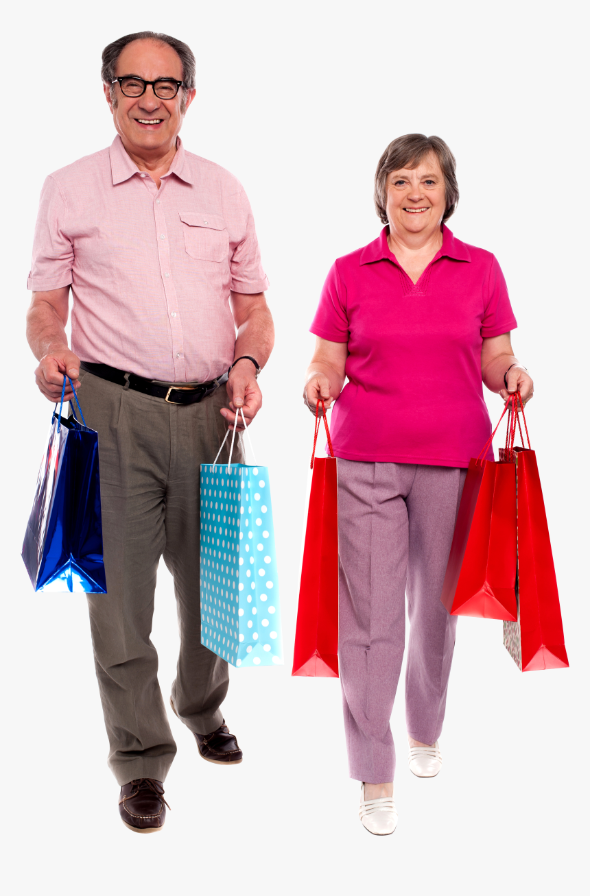 People Shopping Bag Png, Transparent Png, Free Download