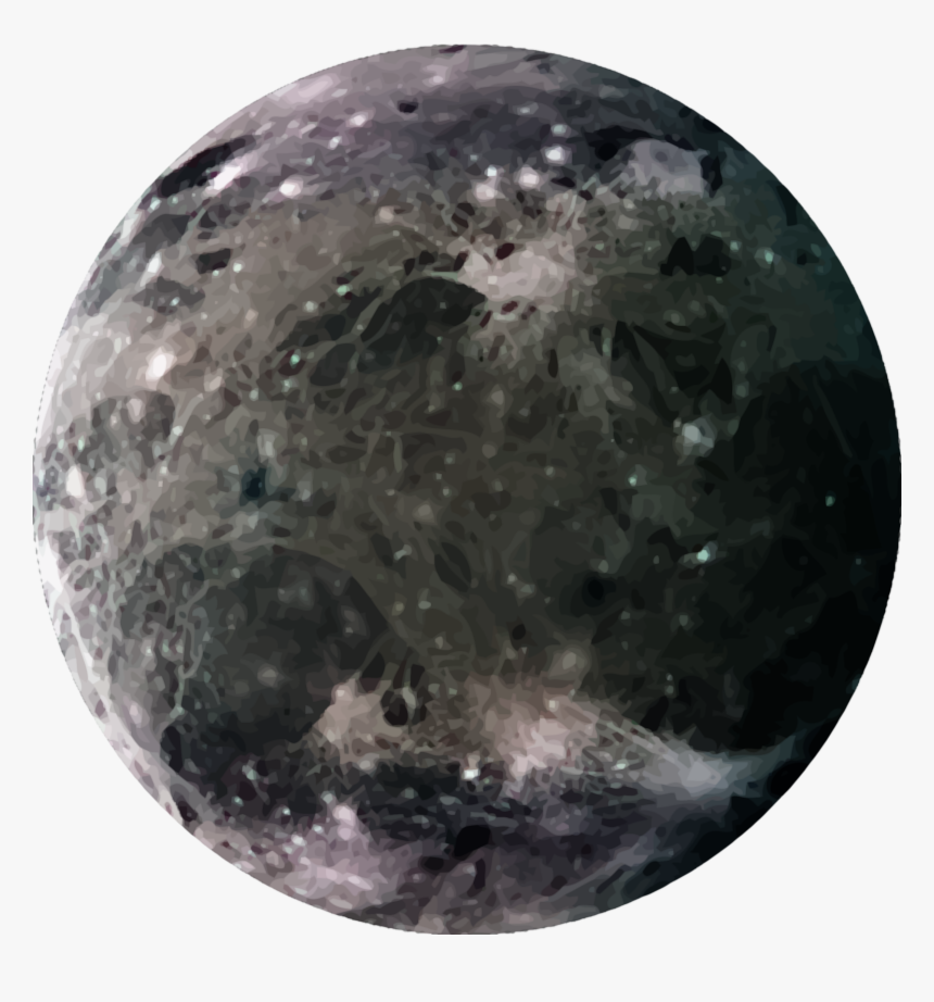 Ganymede Natural Satellite Moons Of Jupiter Galilean - Jupiter Moon Ganymede, HD Png Download, Free Download