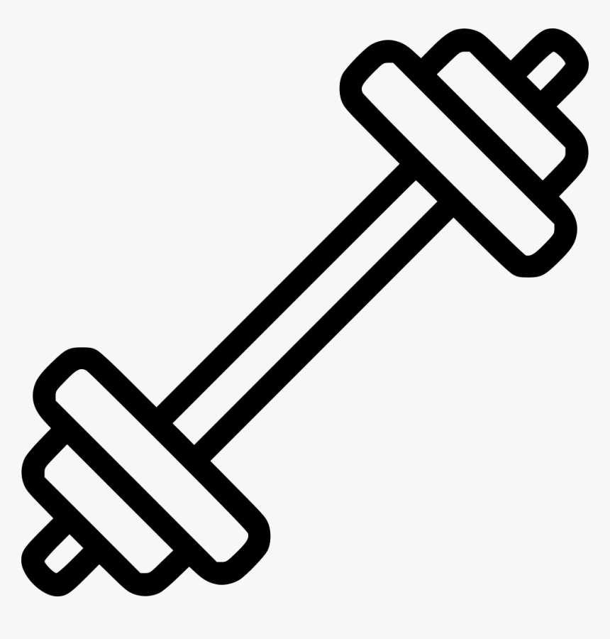 Barbell - Workout Icon Png Free, Transparent Png, Free Download
