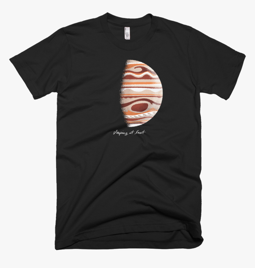 Space Jupiter Mockup Wrinkle Front Black, HD Png Download, Free Download