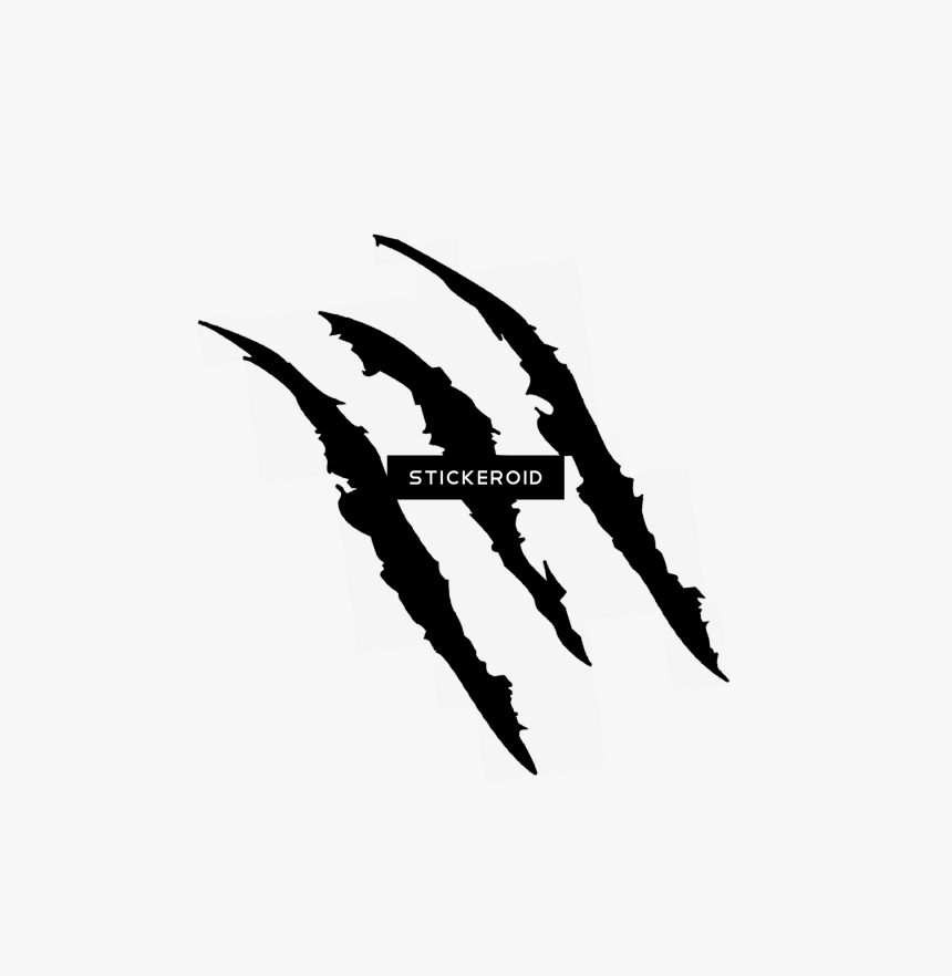 Claw Scratches Scratch - Claw Marks Design, HD Png Download, Free Download