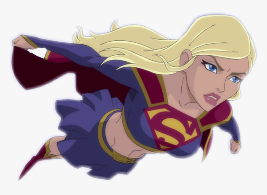 Transparent Supergirl Png - Animated Supergirl, Png Download, Free Download