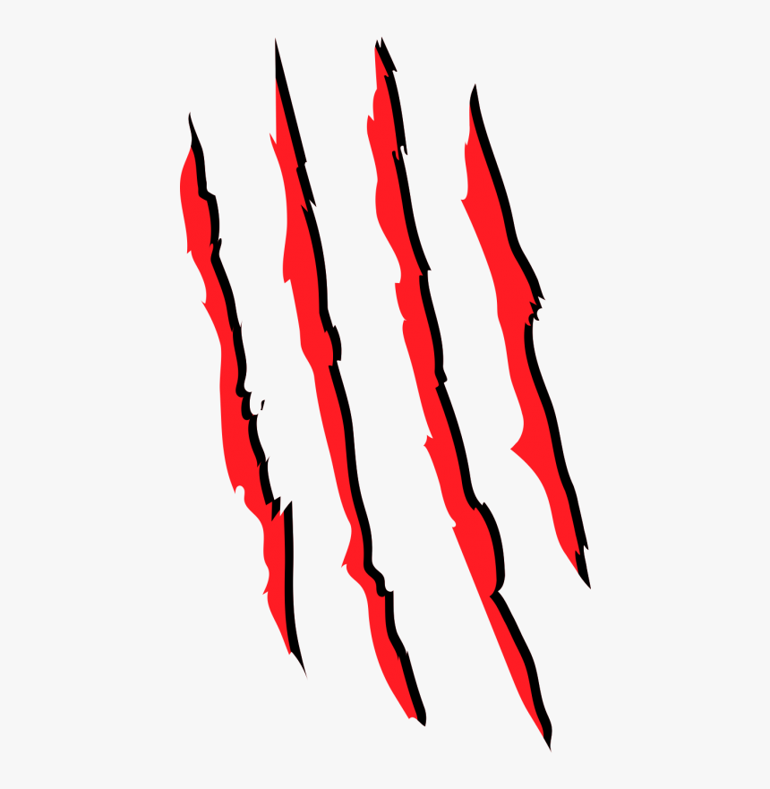 Claw Marks Transparent - Freddy Krueger Claw Marks, HD Png Download -  kindpng