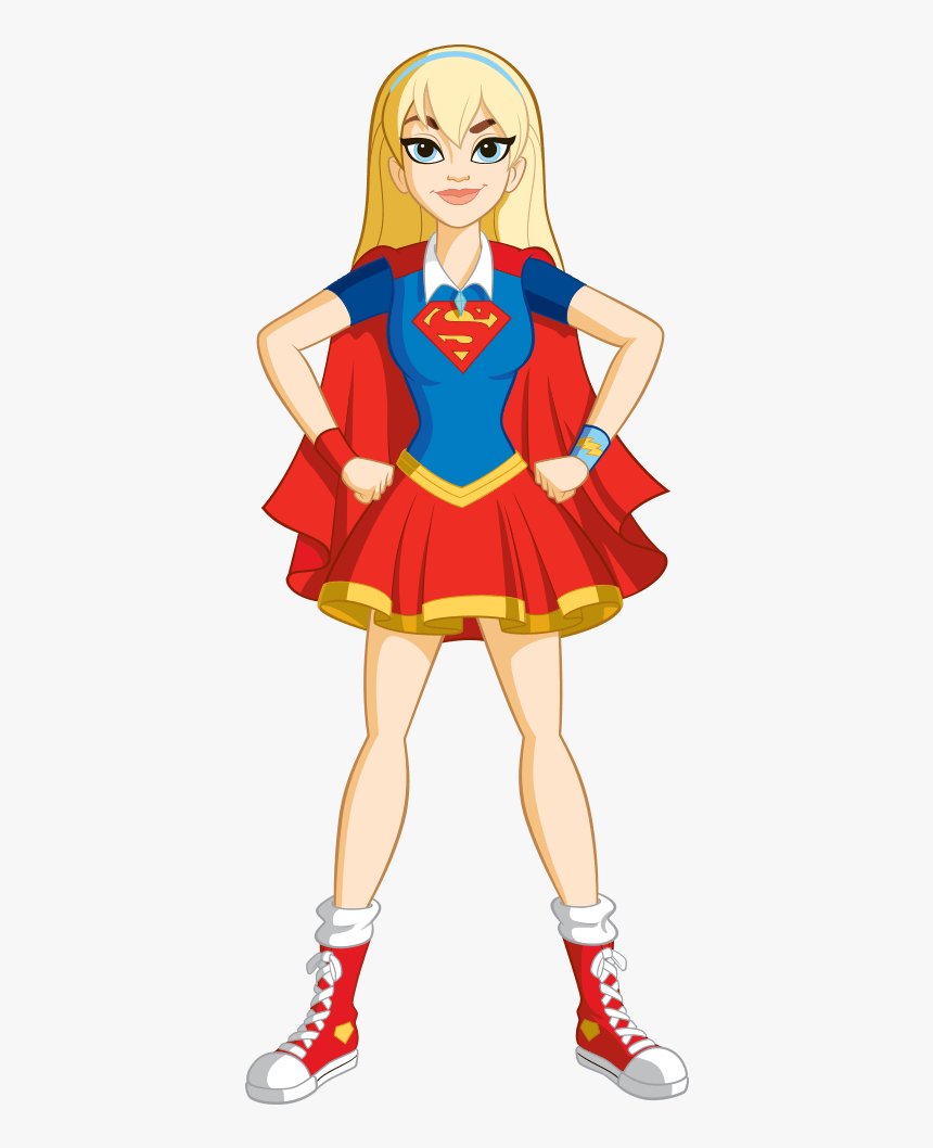Dc Super Hero Girls Supergirl - Dc Superhero Girls Clipart, HD Png Download, Free Download