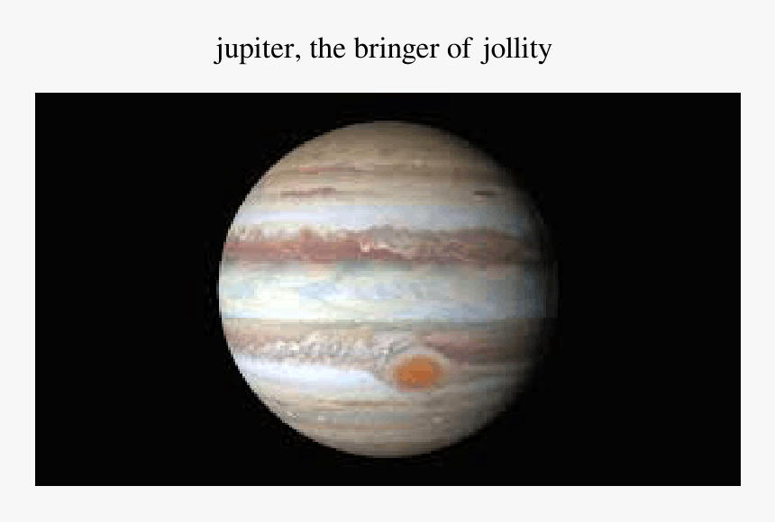 Jupiter, The Bringer Of Jollity Sheet Music 1 Of - Jupiter Has 69 Moons, HD Png Download, Free Download