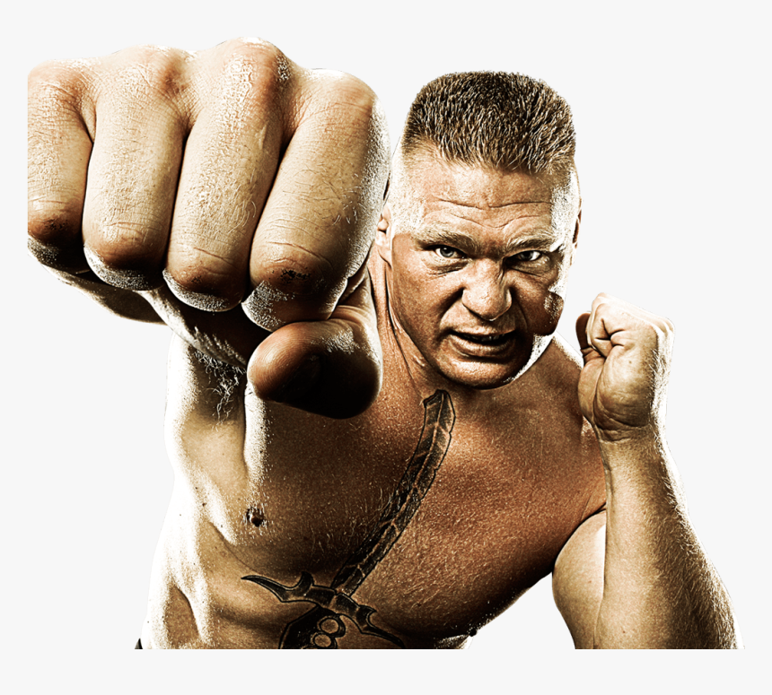 Brock Lesnar Punch - Wwe Brock Lesnar Png, Transparent Png, Free Download