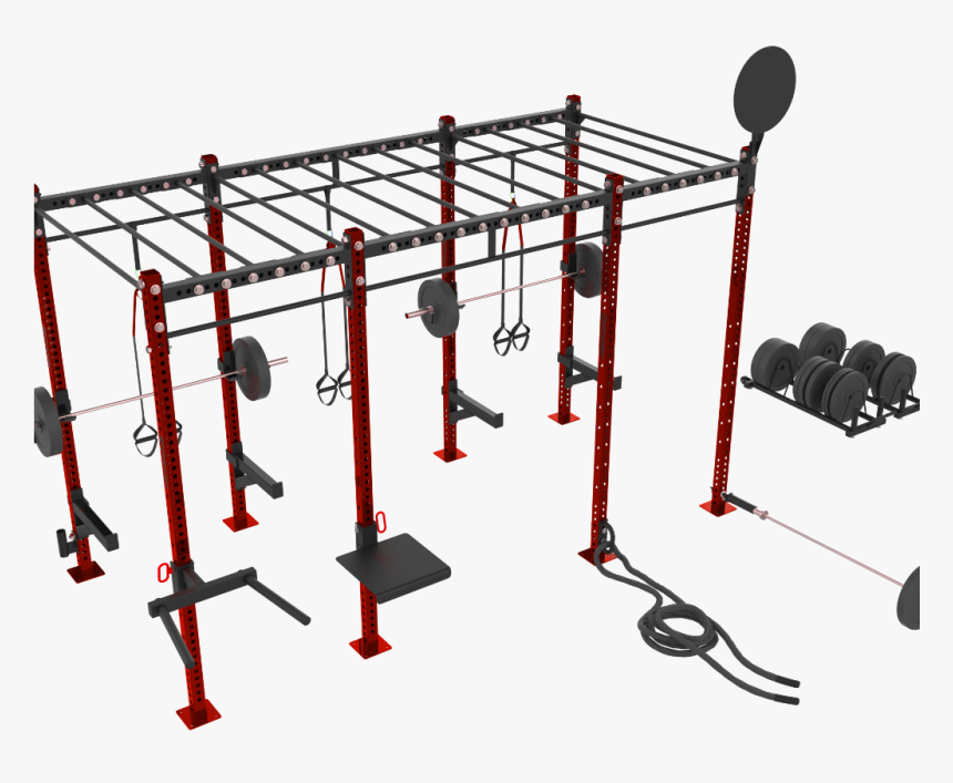 Rig Dynamic - Crossfit Rig With Monkey Bar, HD Png Download, Free Download