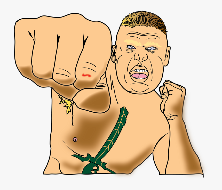 Brock Lesnar Clipart-clipartl - Brock Lesnar Clipart, HD Png Download, Free Download