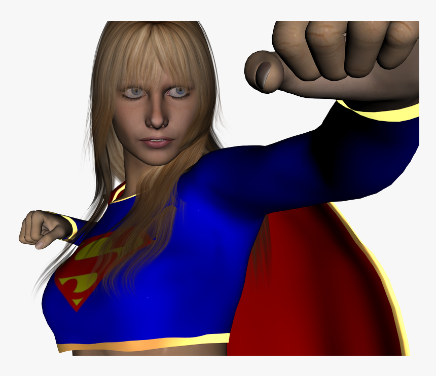 Photo Supergirl-006 - Girl - Girl, HD Png Download, Free Download