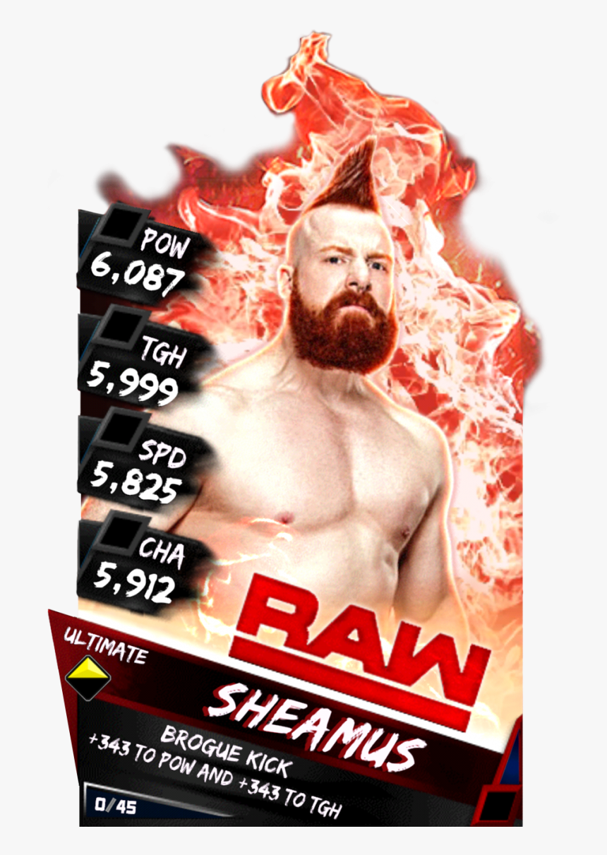 Supercard Sheamus R10 Summerslam Supercard Sheamus - Wwe Supercard Roman Reigns Ultimate, HD Png Download, Free Download