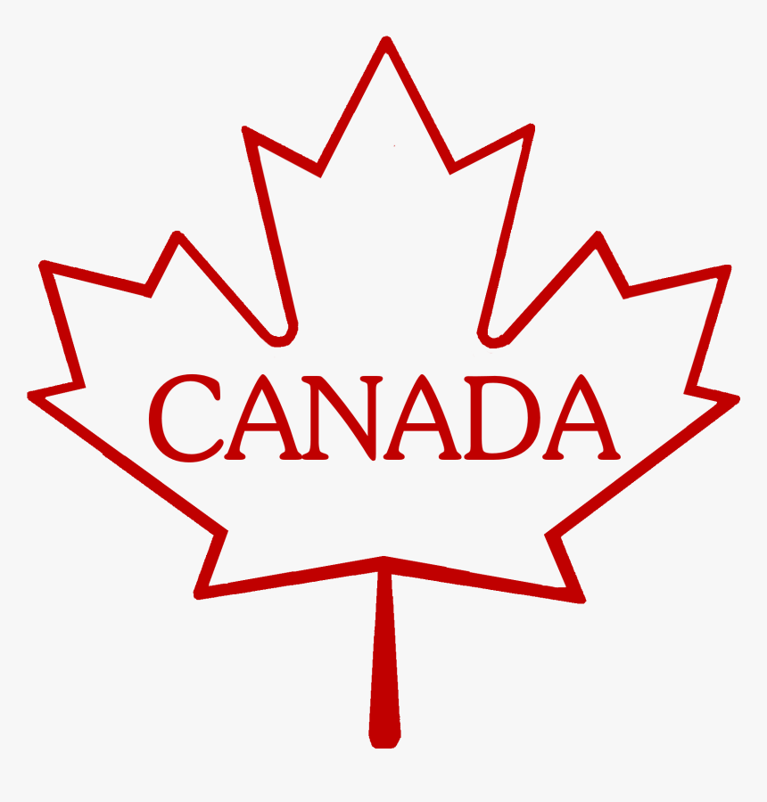 Outline Canada Maple Leaf, HD Png Download, Free Download