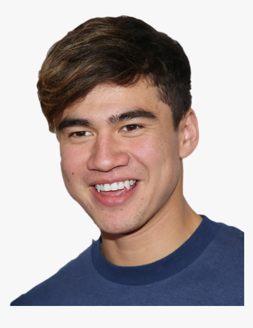 Calum Hood With Vampire Fangs In Png - Calum Hood Blue Hair, Transparent Png, Free Download