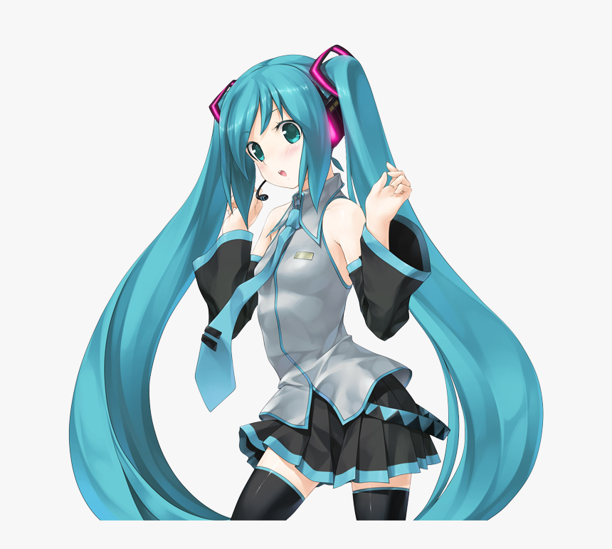 Hatsune Miku Transparent Png - Hatsune Miku Transparent Background, Png Download, Free Download