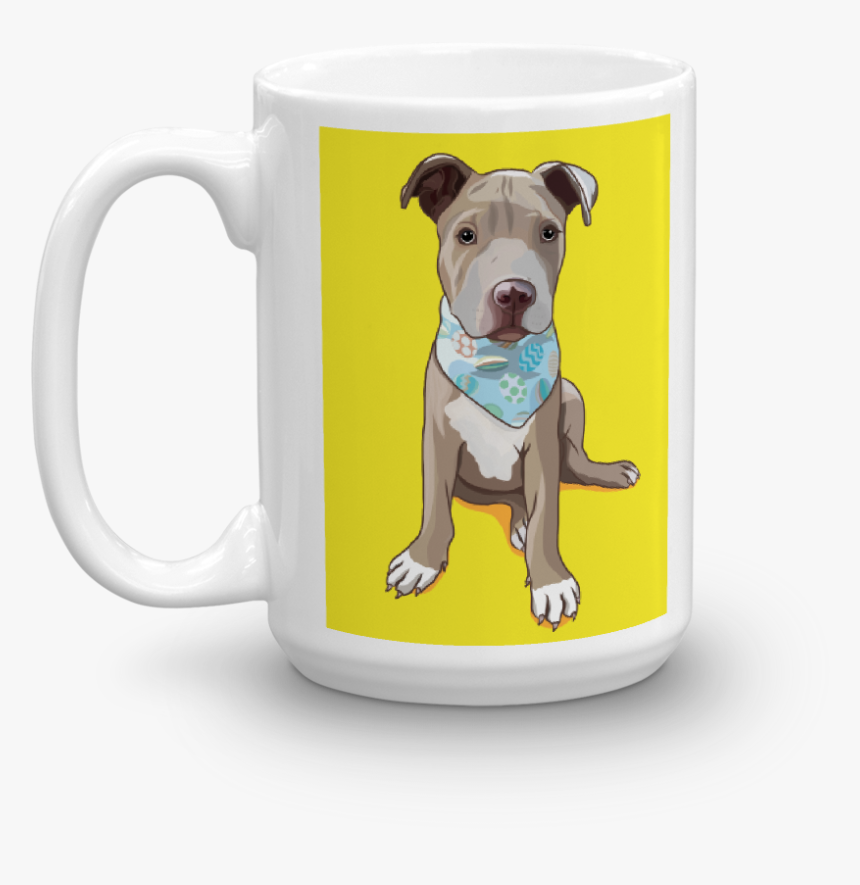 Pitbull Puppy Mug "colors - Mug, HD Png Download, Free Download