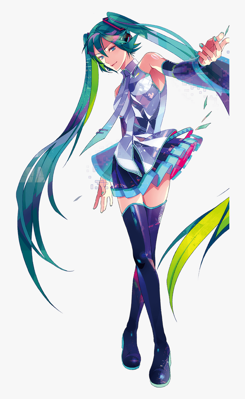 A Decidedly Foreign-looking Miku - Hatsune Miku V3 English, HD Png Download, Free Download