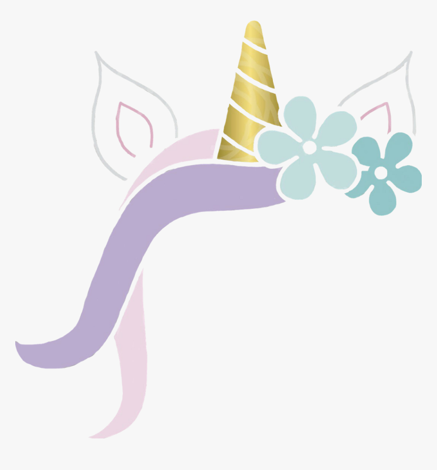 Unicorncrown Unicorn Unicornio Corona Flores Flowers - Corona De Unicornio Png, Transparent Png, Free Download