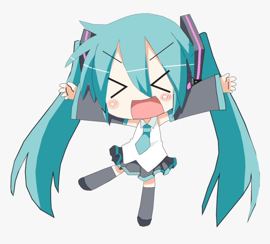 Picture - Anime Chibi Hatsune Miku, HD Png Download, Free Download