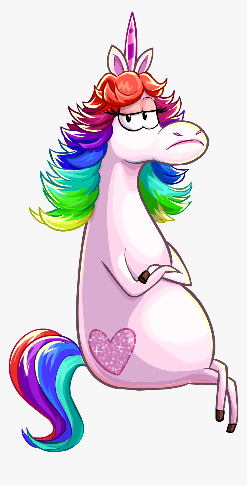 Drawing Unicorns Rainbow Unicorn - Rainbow Drawings Of Unicorns, HD Png Download, Free Download