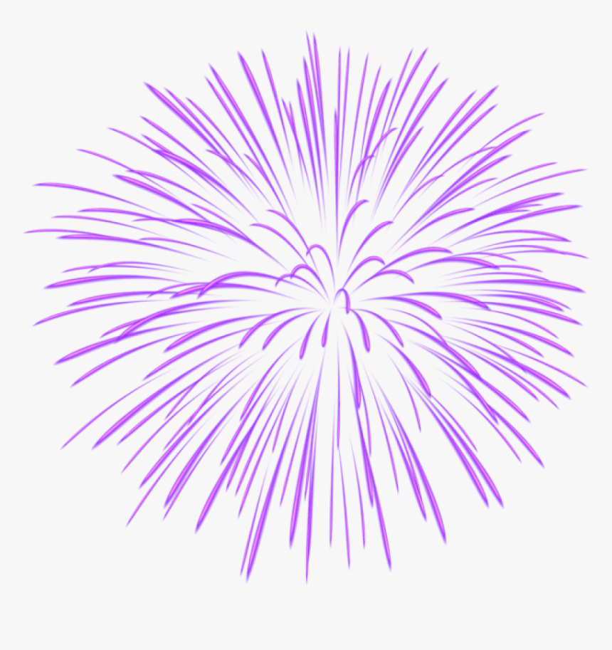 Free Png Purple Firework Png - Purple Fireworks Transparent Background, Png Download, Free Download