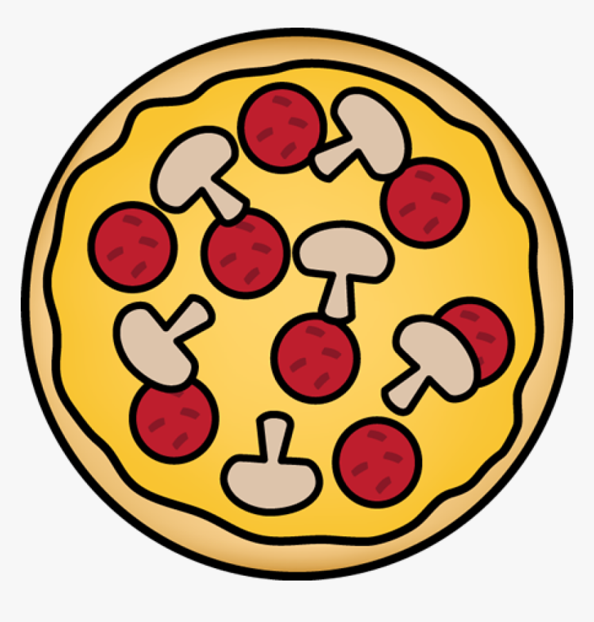 Pizza Clipart Circle Images - Whole Pizza Clipart, HD Png Download, Free Download