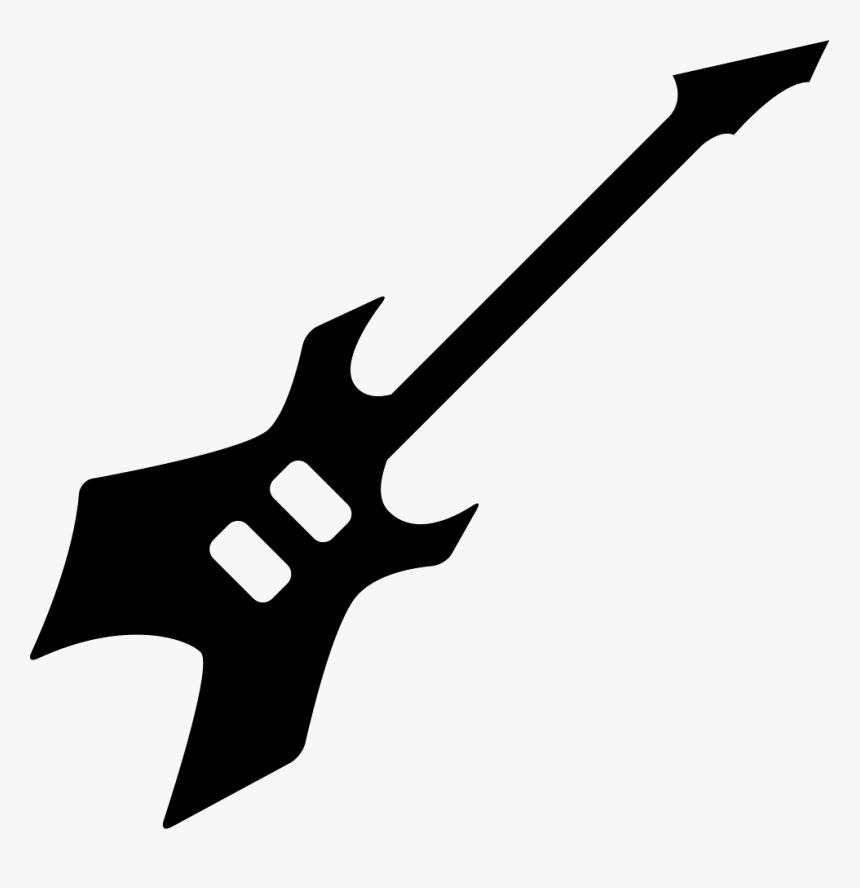 Electric Guitar Music Instrument - Electric Guitar Icon Png, Transparent Png, Free Download