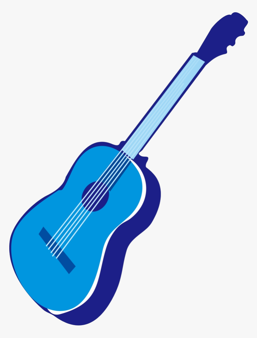 Guitar Acoustic Clipart Blues Instrument Music Transparent - Indian Musical Instruments, HD Png Download, Free Download