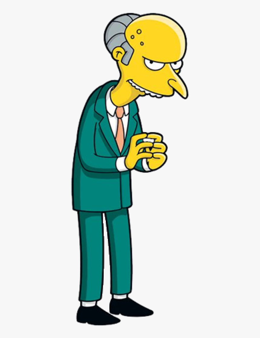 Mr Burns Simpsons, HD Png Download, Free Download