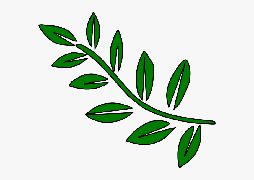 Long Leaf Clipart - Clipart Stem, HD Png Download, Free Download