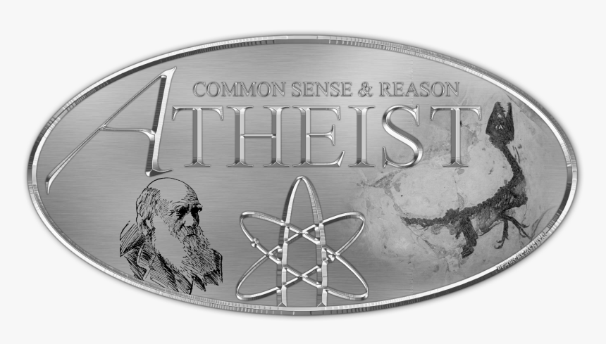 Atheist Logo Chrome - Atheism, HD Png Download, Free Download