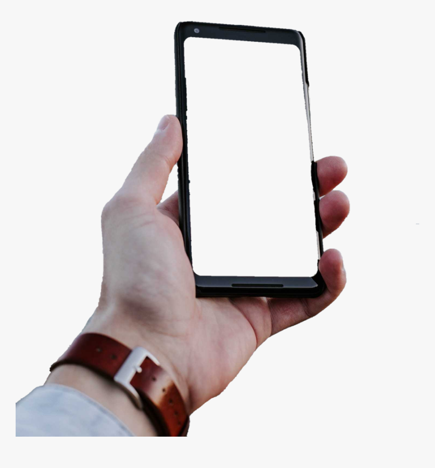 #hand #phone #frame #holding - Hand Png Frame Mobile, Transparent Png, Free Download