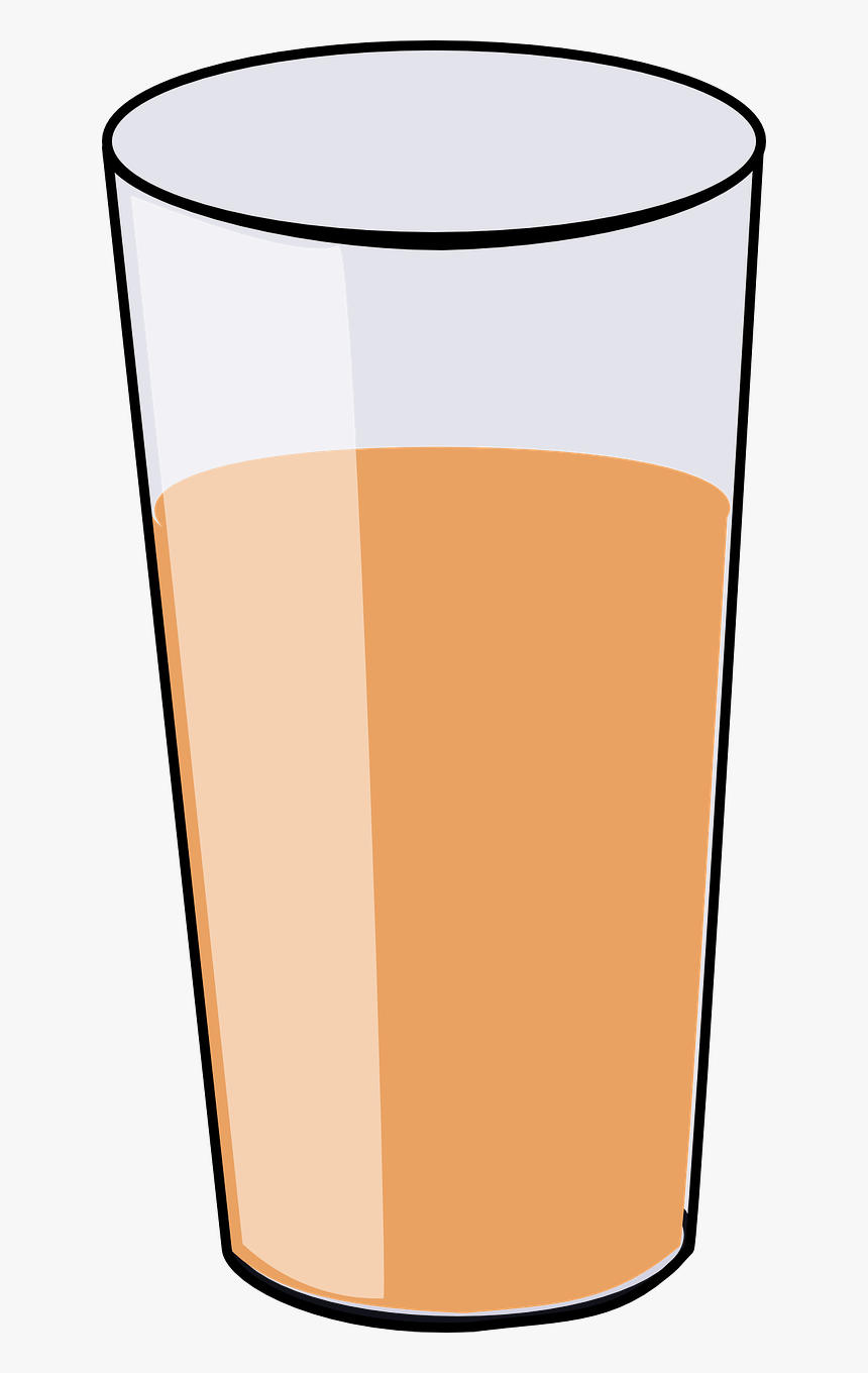 Glass Of Juice Clipart - Glass With Juice Clipart, HD Png Download, Free Download