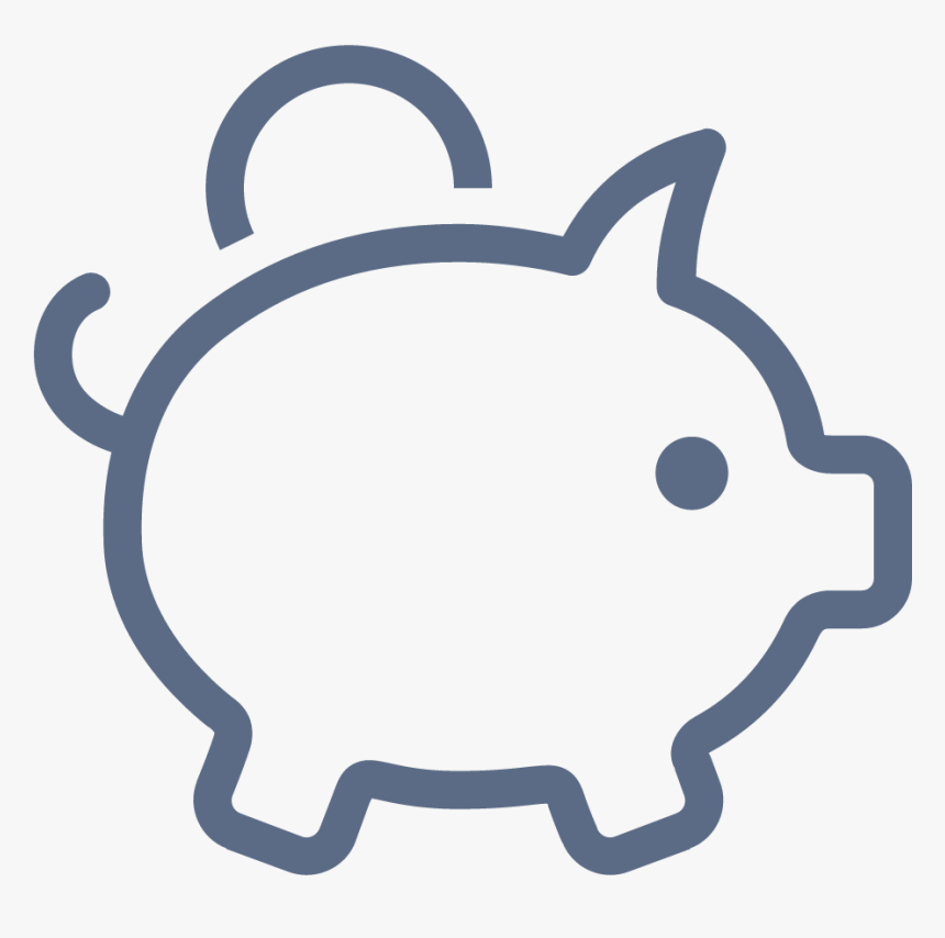 Save Money Clipart , Png Download - Clip Art Piggy Bank, Transparent Png, Free Download