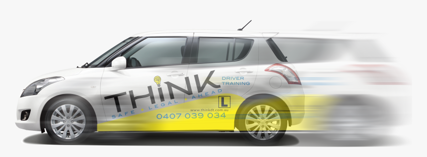 Think Driver Training Car - Stylish Car Door Stickers, HD Png Download, Free Download
