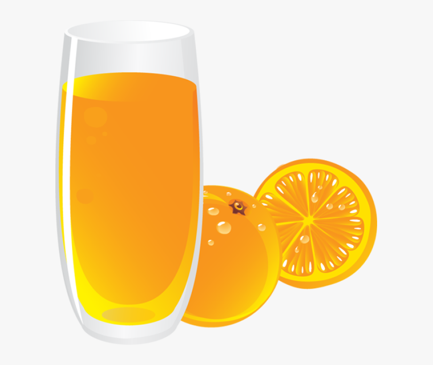 Glass Of Orange Juice Clipart - Juice Cliparts, HD Png Download, Free Download