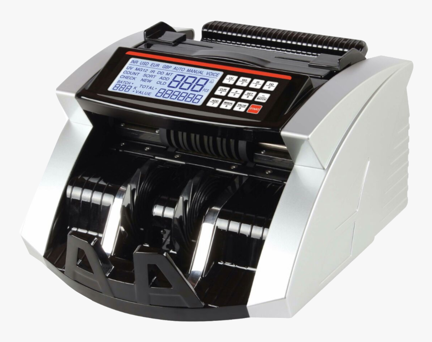 1 - Price Rupees Counting Machine, HD Png Download, Free Download