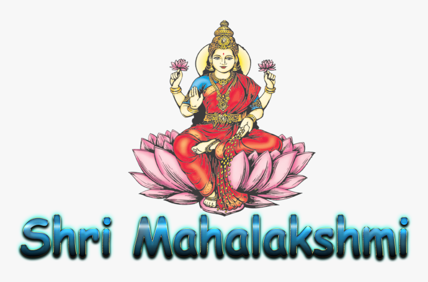 Goddess Lakshmi, Lined Blank Journal , Png Download - Mahalakshmi Images Png, Transparent Png, Free Download