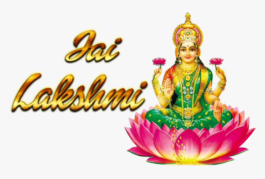 Jai Lakshmi Png - Lord Lakshmi Devi Png, Transparent Png, Free Download