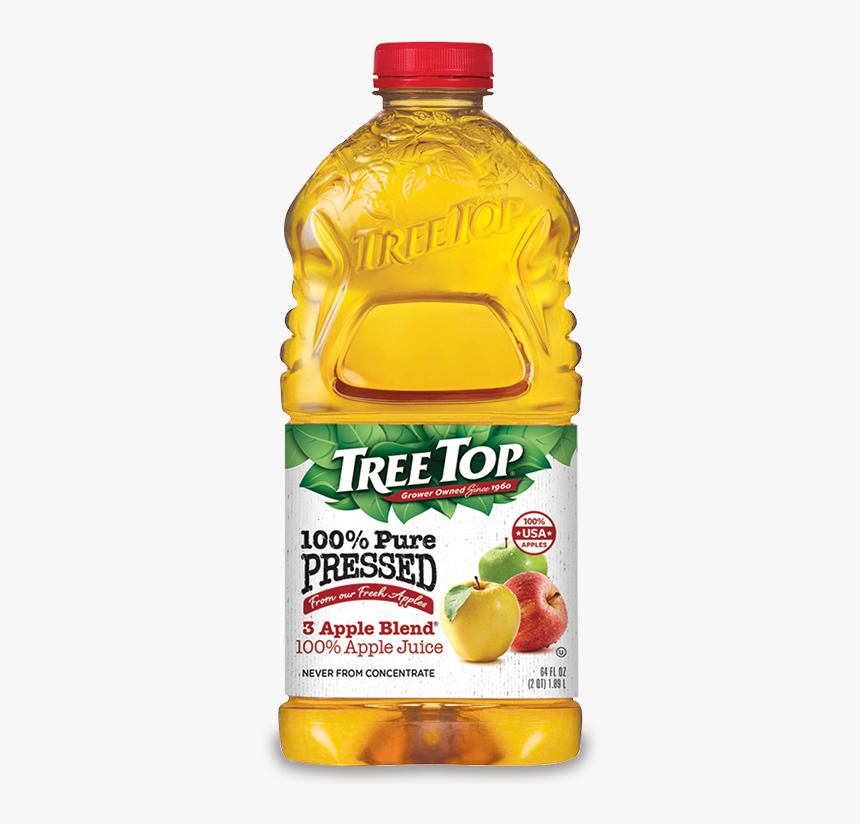 3 Apple Blend Pressed - Tree Top Apple Juice, HD Png Download, Free Download