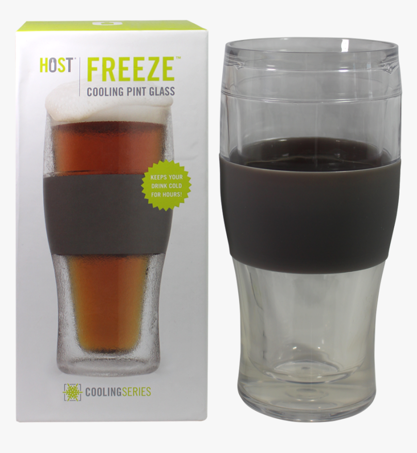 True Fab Host Freeze Cooling Pint Glass , Png Download - Beer, Transparent Png, Free Download