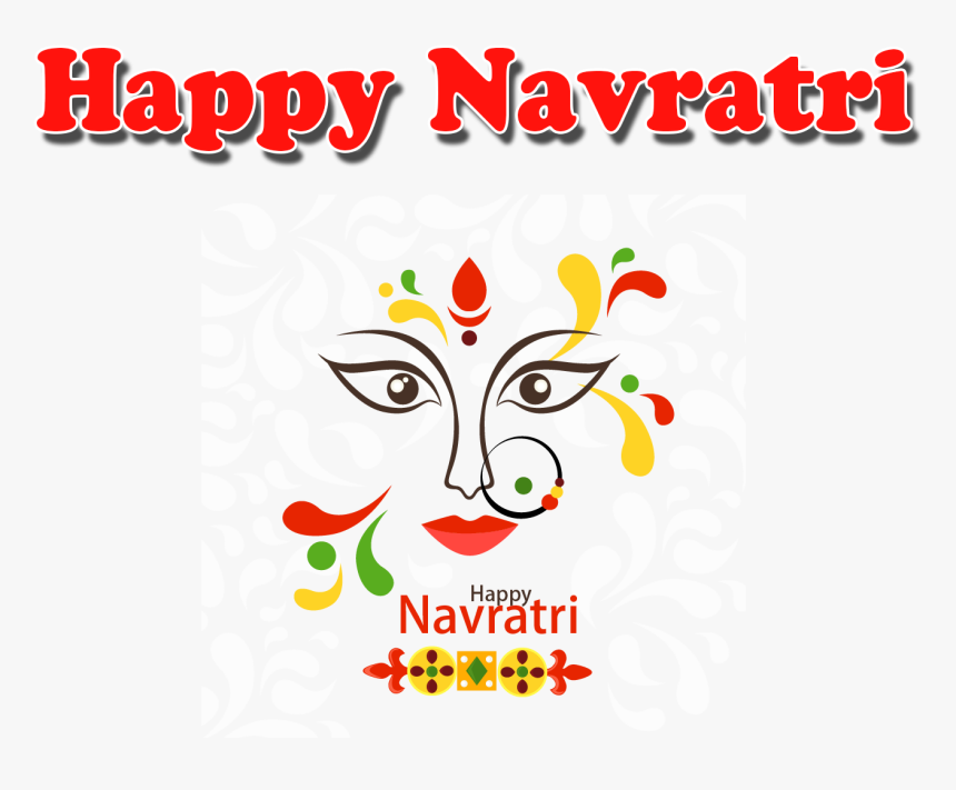 Happy Navratri Images For Whatsapp Hd , Png Download - Cartoon, Transparent Png, Free Download