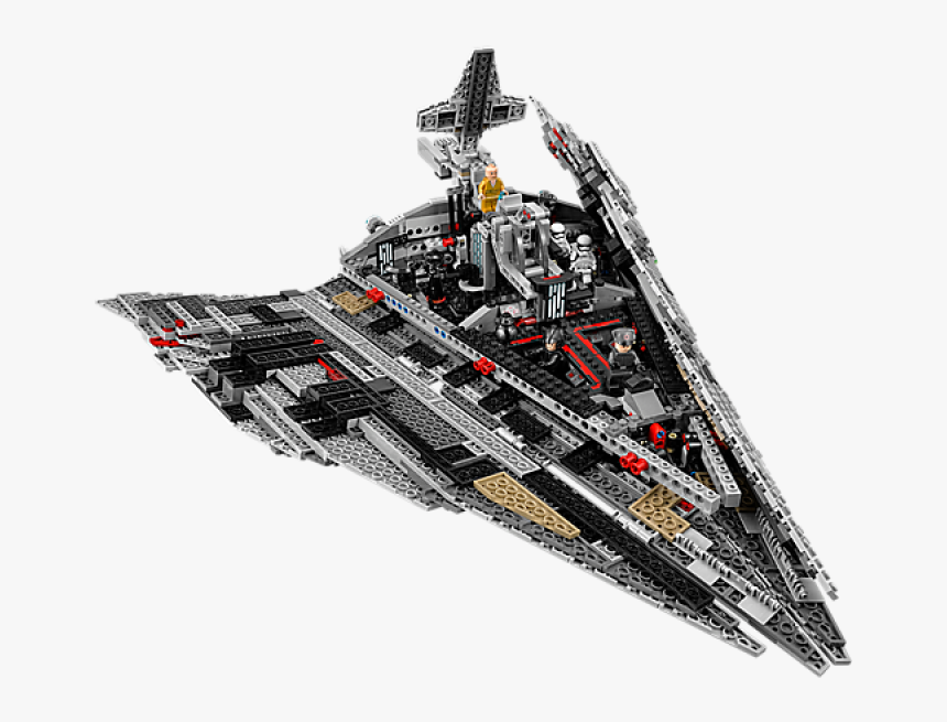Lego 75190 Star Wars First Order Star Destroyer, Hd - Destroyer Star Wars Lego, HD Png Download, Free Download